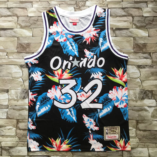 Men's Orlando Magic Shaquille O'Neal Hardwood Classics Swingman Player Jersey1