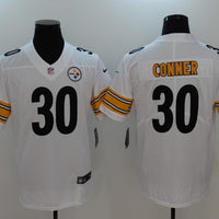 Men's Pittsburgh Steelers James Conner #30 White Vapor F.U.S.E. Limited Jersey1