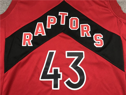 Men's Toronto Raptors Pascal Siakam Red 2021/22 Diamond Swingman Jersey1
