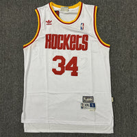 Hakeem Olajuwon #34 Houston Rockets White Hardwood Classics Swingman Jersey - JerseysFreak