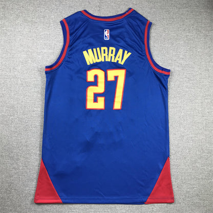 Men's Denver Nuggets Jamal Murray #27 Blue 2022/23 Swingman Jersey1 - Statement Edition