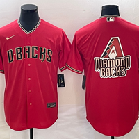 Men's Arizona Diamondbacks Red Replica Player Jersey1