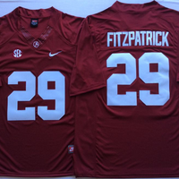 Men's Alabama Crimson Tide Minkah Fitzpatrick #29 Crimson Player Game Jersey