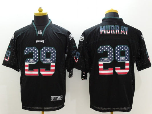 Men's Philadelphia Eagles DeMarco Murray #29 Black Game Jersey1