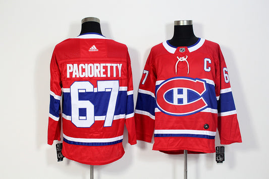 Men's Montreal Canadiens Max Pacioretty #67 Red Player Game Jersey1