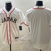 Men's Japan Baseball White 2026 World Baseball Classic Stadium Jersey