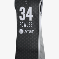 Men's Minnesota Lynx Sylvia Fowles #34 Black Player Jersey