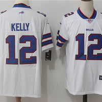 Men's Buffalo Bills Jim Kelly #12 White Game Jersey1