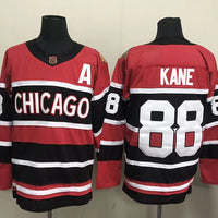Men's Chicago Blackhawks Patrick Kane #88 Red Breakaway Player Jersey1
