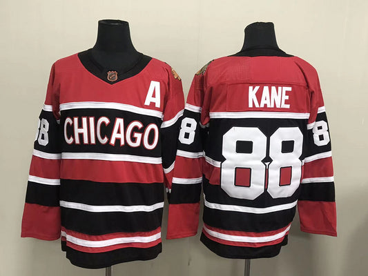 Men's Chicago Blackhawks Patrick Kane #88 Red Breakaway Player Jersey1