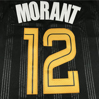 Men's Memphis Grizzlies Ja Morant Black 2020/21 Swingman Jersey1 - City Edition
