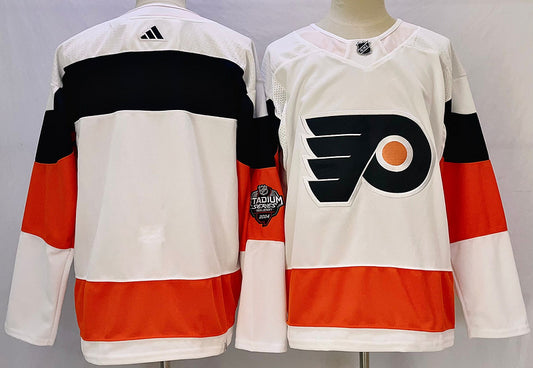 Men's Philadelphia Flyers White Blank Jersey1