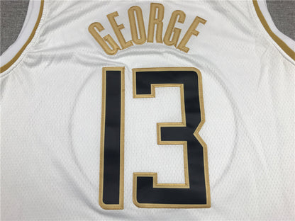Men's LA Clippers Paul George #13 White Swingman Player Jersey1