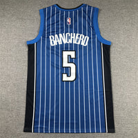 Men's Orlando Magic Paolo Banchero #5 2022/23 Royal Swingman Jersey1