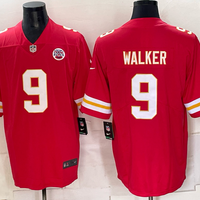 Men's Kansas City Chiefs Kenneth Walker III #9 Red Game Jersey