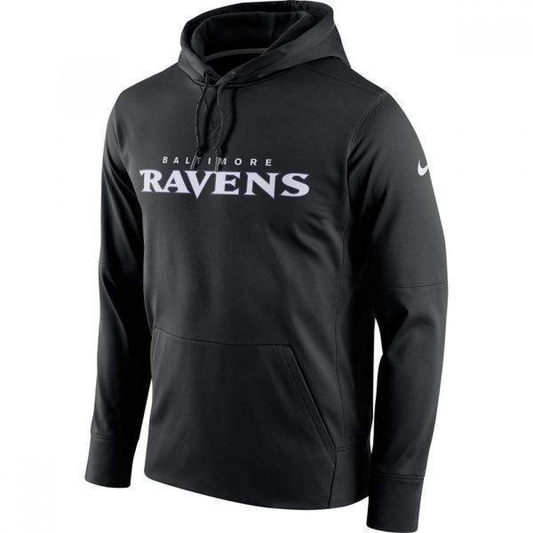 Men's Baltimore Ravens Club Therma NFL Pullover Hoodie