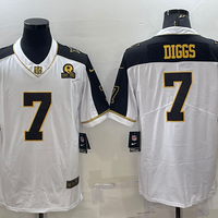 Men's Dallas Cowboys Trevon Diggs #7 White Legend Player Jersey1