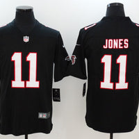 Men's Atlanta Falcons Julio Jones #11 Black Game Jersey1