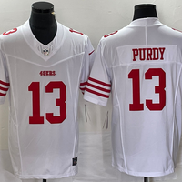 Men's San Francisco 49ers Brock Purdy #13 White Game Player Jersey1