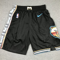 Men's Memphis Grizzlies Black 2022/23 Basketball Shorts1 City Edition