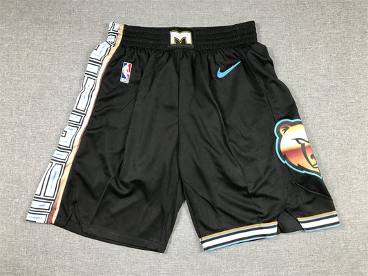 Men's Memphis Grizzlies Black 2022/23 Basketball Shorts1 City Edition
