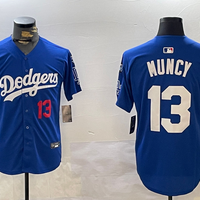 Men's Los Angeles Dodgers Max Muncy #13 Royal Game Player Jersey1