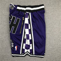 Men's Sacramento Kings SWISH Basketball Shorts1 Purple