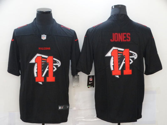 Men's Atlanta Falcons Julio Jones #11 Black Alternate Game Jersey1