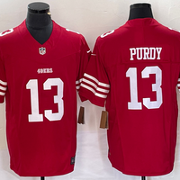 Men's San Francisco 49ers Brock Purdy #13 Scarlet Vapor F.U.S.E. Limited Jersey1
