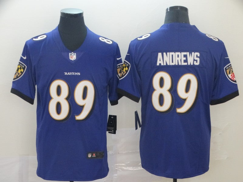 Mark Andrews #89 Baltimore Ravens Purple Game Player Jersey - JerseysFreak
