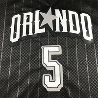 Men's Orlando Magic Paolo Banchero #5 Black 2023/24 Swingman Jersey1 - City Edition