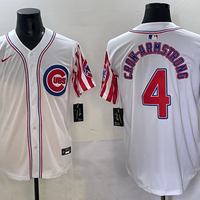 Men's Chicago Cubs Pete Crow-Armstrong #4 White Alternate Limited Player Jersey
