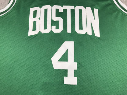 Men's Boston Celtics Jrue Holiday #4 Kelly Green Swingman Jersey1 - Icon Edition