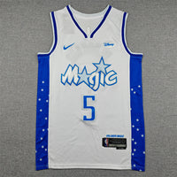Men's Orlando Magic Paolo Banchero #5 Silver 2025/26 Swingman Jersey - City Edition