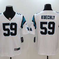 Men's Carolina Panthers Luke Kuechly #59 White Game Jersey1