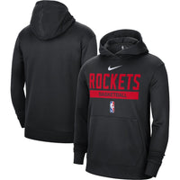 Men's Houston Rockets 2022/23 Spotlight On-Court Practice Performance Pullover Hoodie