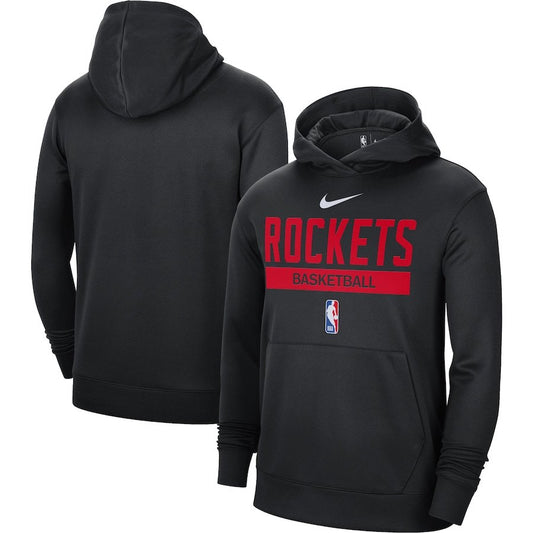 Men's Houston Rockets 2022/23 Spotlight On-Court Practice Performance Pullover Hoodie