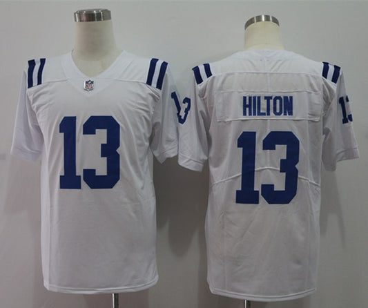 Men's Indianapolis Colts T.Y. Hilton #13 White Alternate Game Jersey1