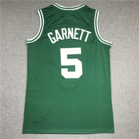 Men's Boston Celtics Kevin Garnett Green 2005-06 Hardwood Classics Player Jersey1