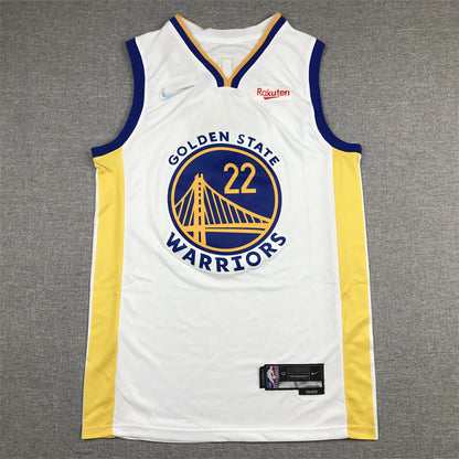 Men's Golden State Warriors Andrew Wiggins #22 White Player Jersey1