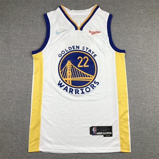 Men's Golden State Warriors Andrew Wiggins #22 White Player Jersey1