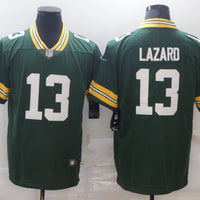 Men's Green Bay Packers Allen Lazard #13 Green Game Jersey1