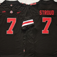 Men's Ohio State Buckeyes CJ Stroud #7 Black Game Jersey