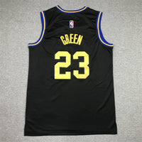 Men's Golden State Warriors Draymond Green #23 City Edition Black Classic Jersey1