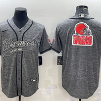 Men's Cleveland Browns Gray Game Jersey1