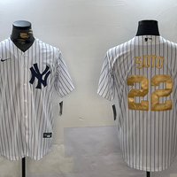 Men's New York Yankees Juan Soto #22 White Player Game Jersey1