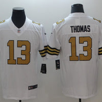 Men's New Orleans Saints Michael Thomas #13 White Alternate Game Jersey1