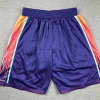 Men's Phoenix Suns Purple 2023/24 Swingman City Edition Shorts1