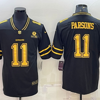 Men's Dallas Cowboys Micah Parsons #11 Black Player Jersey1