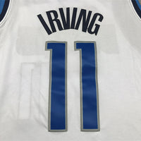 Men's Dallas Mavericks Kyrie Irving #11 White Fastbreak Jersey1 - Association Edition